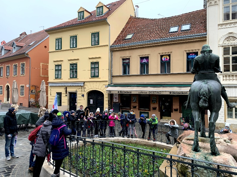 Učionica povijesti na otvorenom, kod Svetog Juraja u Radićevoj