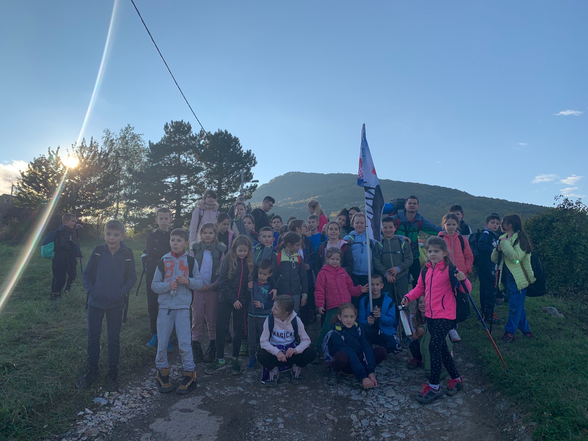 Brdo koje smo osvojili - grupna fotografija